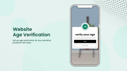 Squadkin Age Verification App: Shopify Free Age Verification App - Restrict Users by Age